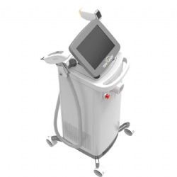 Triple Wavelength 808nm&755nm&1064nm Stationary Diode Nd YAG Laser 2 in 1 Super Hair Removal Machine